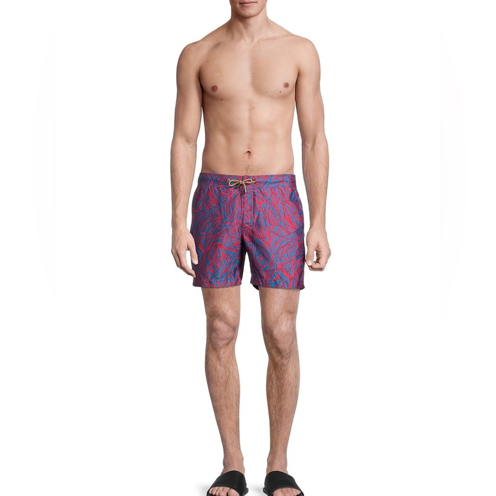 Thorsun Geometric Swim Shorts Trunks